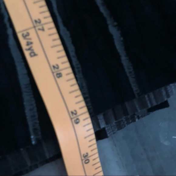 Vintage Mary Dadas Textured Leather Skirt Pull On Straight Size 14 RARE - Picture 6 of 8